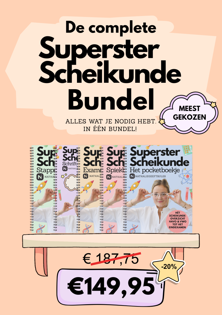 Superster Scheikunde: boeken voor havo en vwo