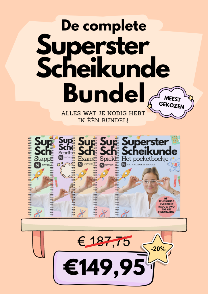 Superster Scheikunde: boeken voor havo en vwo